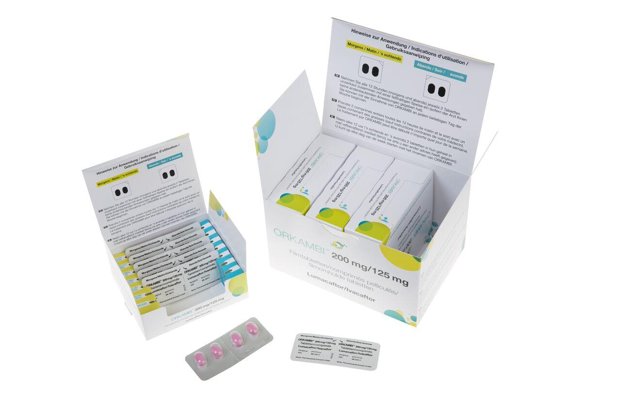 Photo de conditionnement <span class='vidalbox-gamme-product'>(ORKAMBI 200 mg/125 mg cp pellic)</span>