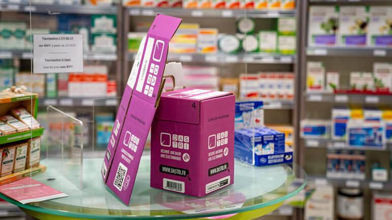 Un circuit de collecte spécifique des e-Dasri est opérationnel dans toute la France.